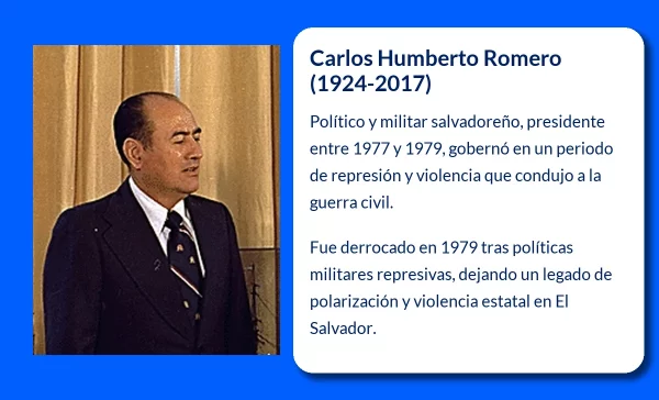 Carlos Humberto Romero (1924-2017): Un presidente en tiempos de crisis y represión en El Salvador
