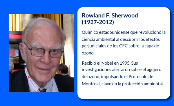 Rowland F. Sherwood (1927-2012): El científico que reveló el agujero en la capa de ozono