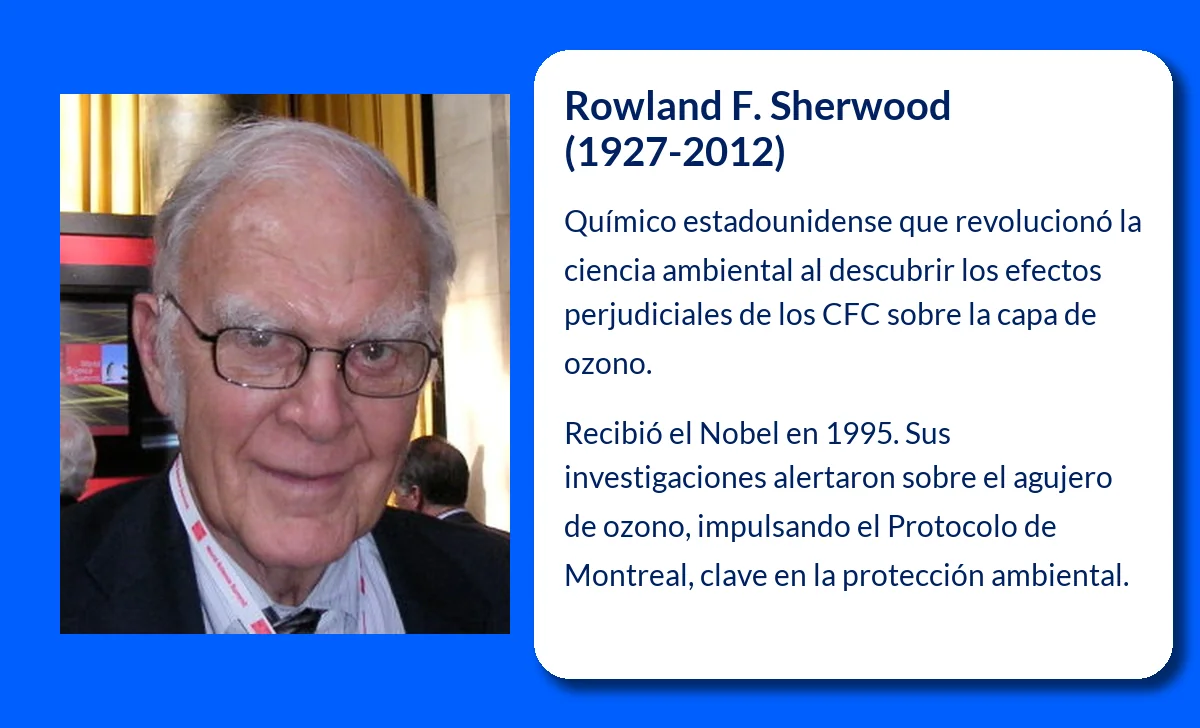 Rowland F. Sherwood (1927-2012): El científico que reveló el agujero en la capa de ozono