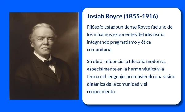 Josiah Royce (1855-1916). El filósofo idealista que dio forma a la moral de la comunidad