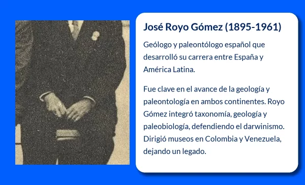 José Royo Gómez (1895-1961). El geólogo y paleontólogo español que marcó el rumbo de la ciencia en América Latina