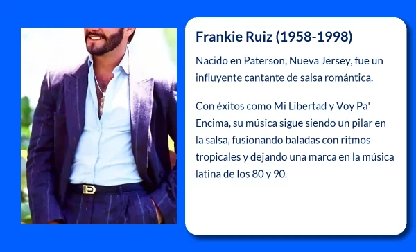 Frankie Ruiz (1958-1998): El príncipe de la salsa romántica que conquistó el mundo