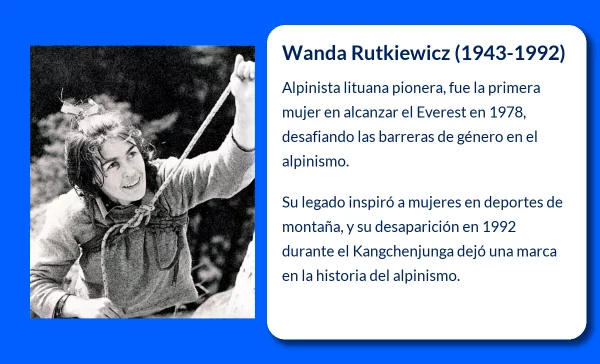 Wanda Rutkiewicz (1943-1992): La pionera del alpinismo femenino que conquistó los «ochomiles»
