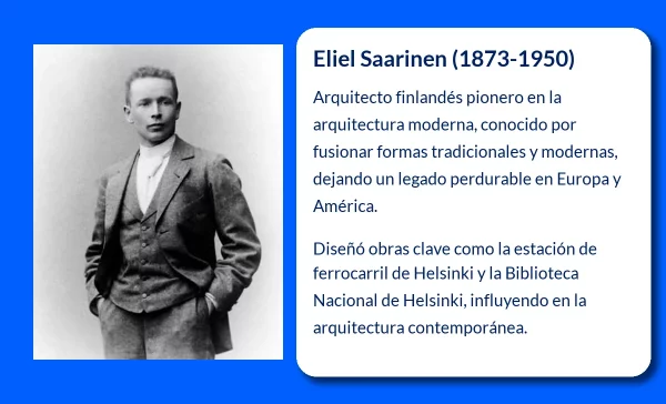 Eliel Saarinen (1873-1950). El arquitecto que transformó la arquitectura moderna