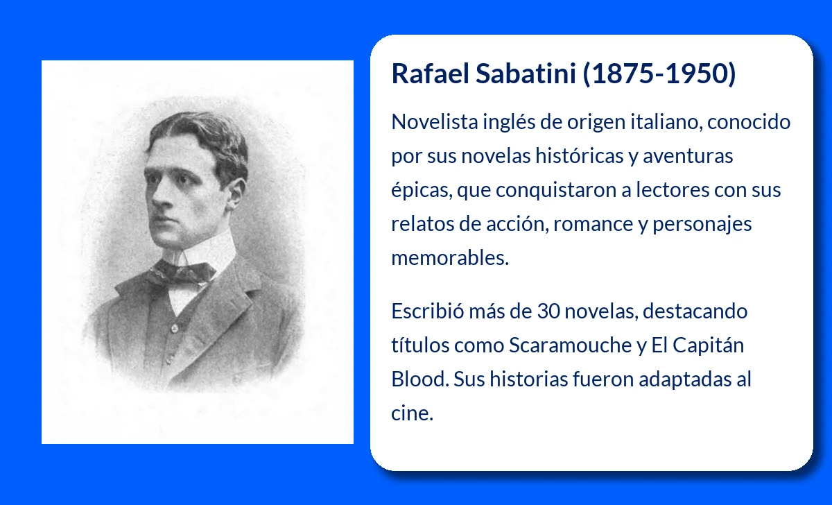 Rafael Sabatini (1875-1950): El maestro de la novela histórica y las aventuras épicas