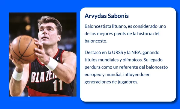 Arvydas Sabonis (1964-VVVV): El Gigante Lituano que Conquistó el Mundo del Baloncesto