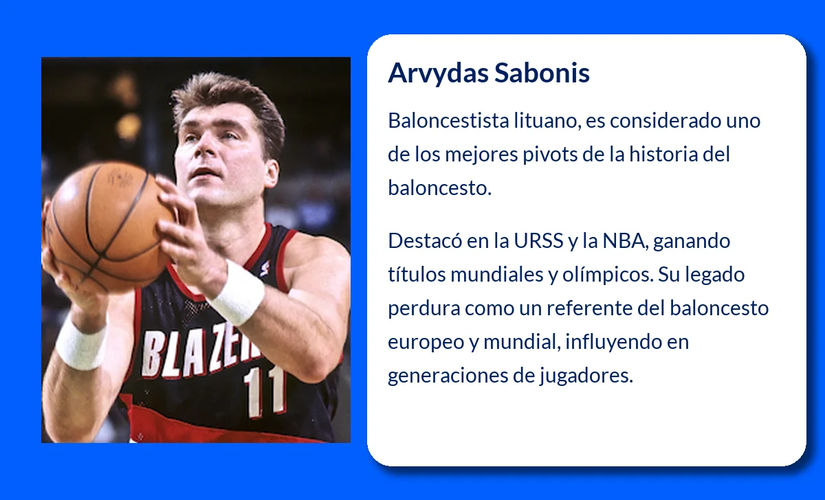 Arvydas Sabonis (1964-VVVV): El Gigante Lituano que Conquistó el Mundo del Baloncesto