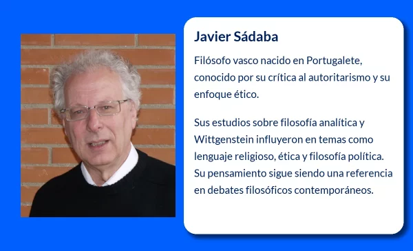 Javier Sádaba (1940-VVVV). El filósofo vasco que desafió las estructuras del poder y la moral convencional