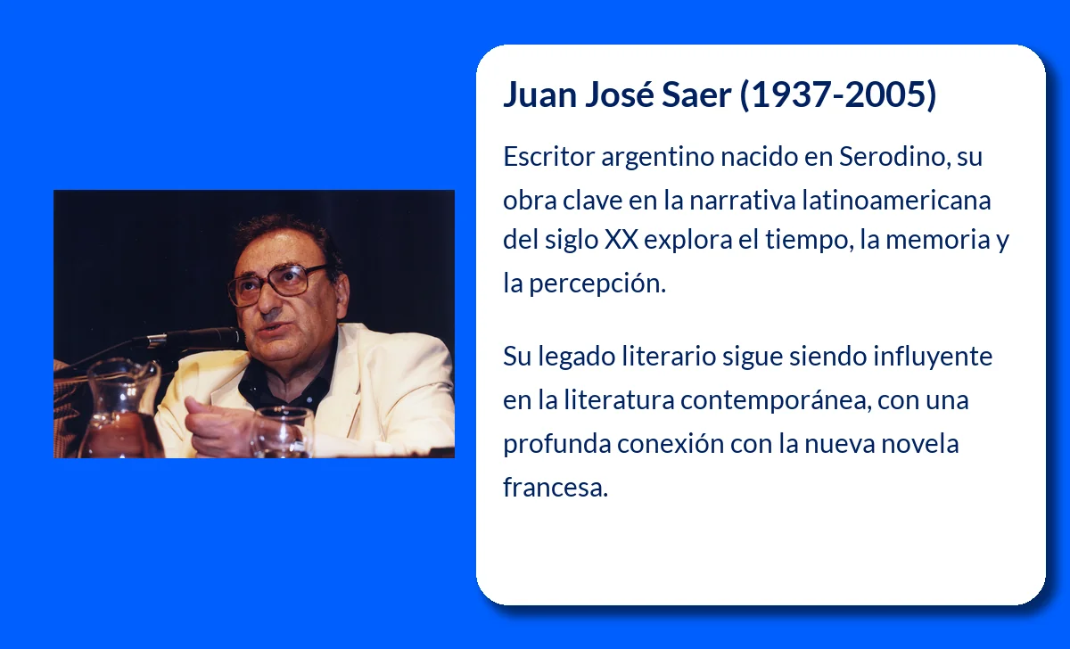 Juan José Saer (1937-2005). El maestro argentino de la narrativa contemporánea
