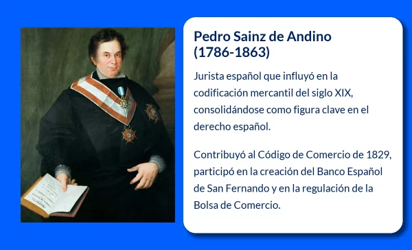 Pedro Sainz de Andino (1786-1863). El jurista español que marcó la codificación mercantil en el siglo XIX