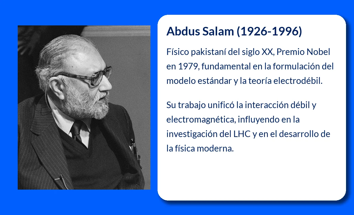 Abdus Salam (1926-1996). El físico pakistaní que revolucionó la teoría de las interacciones fundamentales
