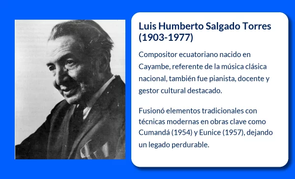 Luis Humberto Salgado Torres. El legado musical de un compositor ecuatoriano