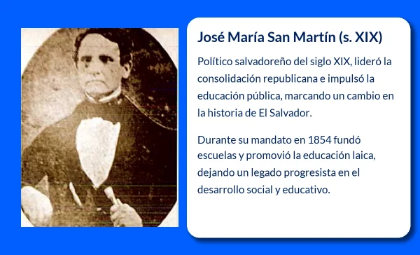José María San Martín (s. XIX): El líder visionario que transformó la educación pública en El Salvador