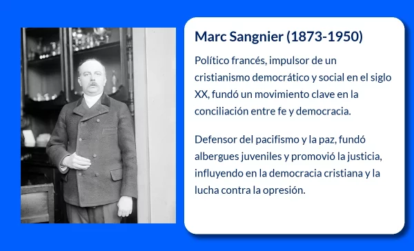 Marc Sangnier (1873-1950): El político francés que luchó por un cristianismo democrático y social