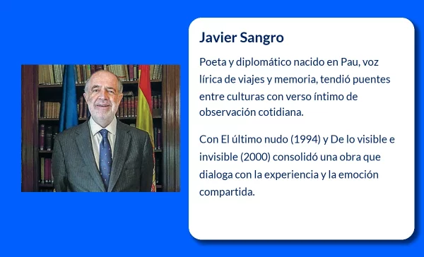 Javier Sangro (1950-VVVV): El diplomático-poeta que fusionó la realidad y la emoción