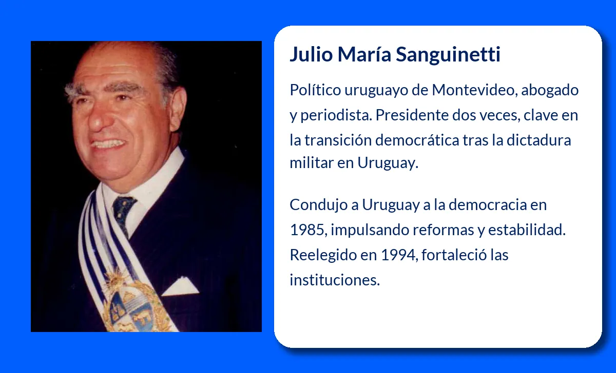Julio María Sanguinetti