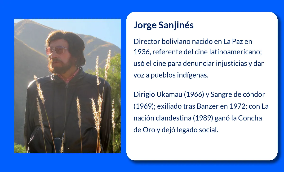 Jorge Sanjinés. El revolucionario director de cine boliviano que luchó por la justicia social