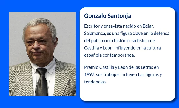 Gonzalo Santonja (1952-VVVV). El intelectual que defiende el patrimonio histórico-artístico de Castilla y León