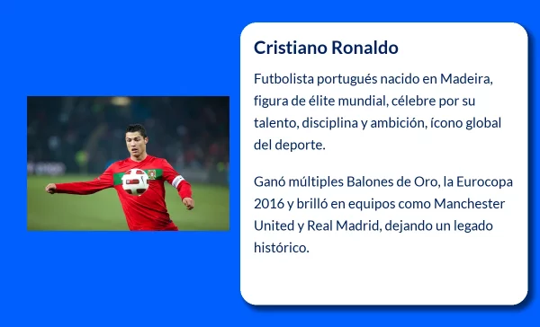 Cristiano Ronaldo (1985-VVVV). El ícono del fútbol portugués que revolucionó el deporte mundial