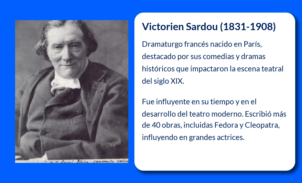 Victorien Sardou (1831-1908): El maestro del drama histórico y la comedia francesa