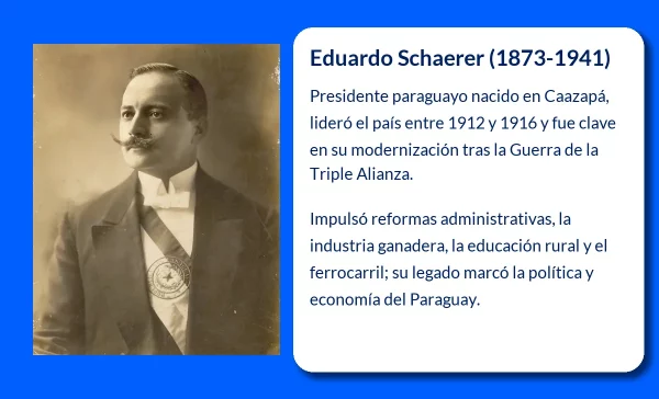 Eduardo Schaerer. El líder que consolidó el Paraguay moderno