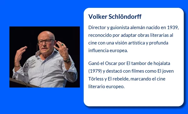 Volker Schlöndorff. El legado cinematográfico de un director de renombre