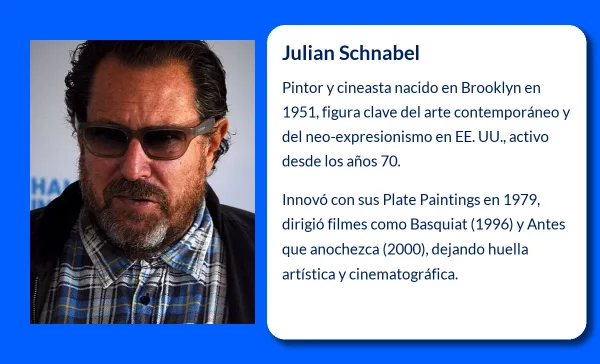 Julian Schnabel. El artista que desafió los límites del arte contemporáneo
