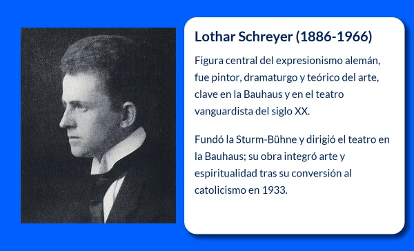 Lothar Schreyer. El visionario del teatro expresionista y la Bauhaus