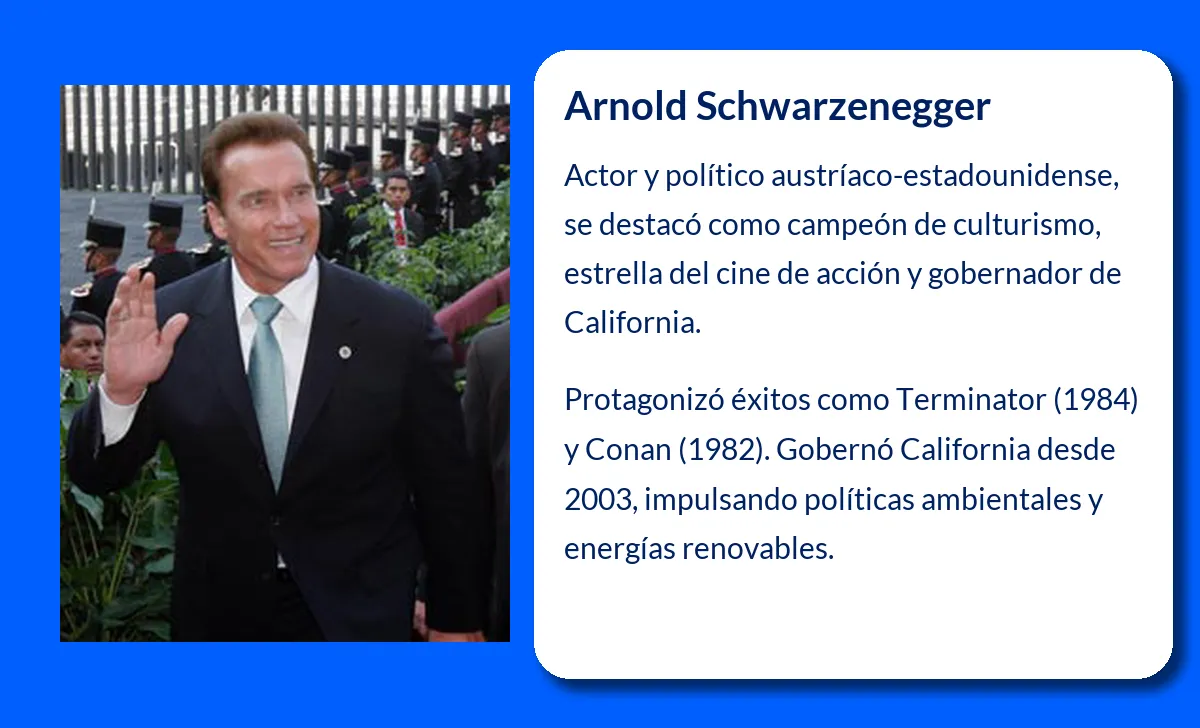 Arnold Schwarzenegger