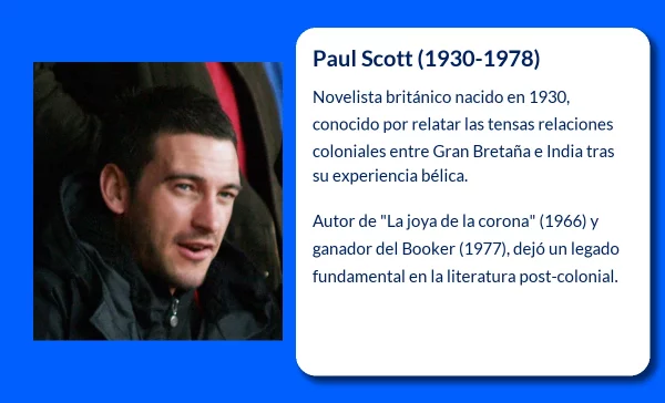 Paul Scott (1930-1978). El novelista británico que desveló las complejidades de la India colonial
