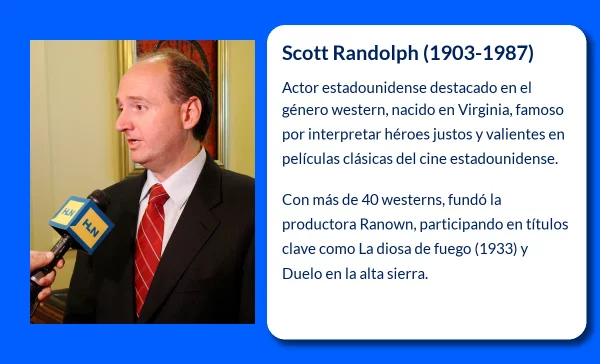 Scott Randolph (1903-1987). El actor que definió al hombre del western estadounidense