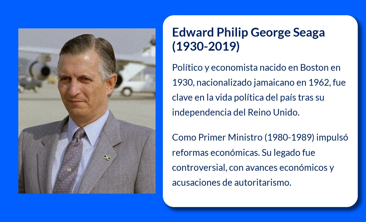 Edward Philip George Seaga (1930-2019): El político jamaicano que transformó el país