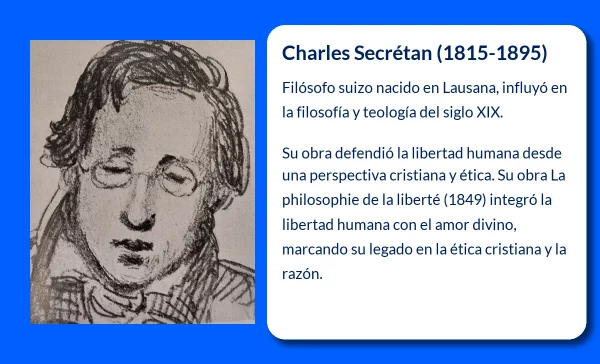Charles Secrétan (1815-1895): El filósofo suizo que definió la libertad desde una perspectiva cristiana