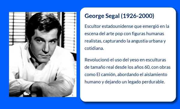 George Segal (1926-2000): El escultor que capturó la angustia de la vida cotidiana