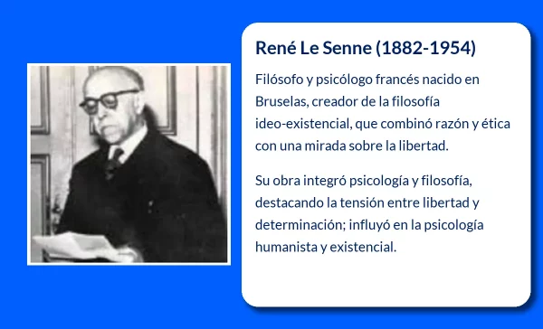 René Le Senne. El filósofo y psicólogo que fusionó la inteligencia con el corazón