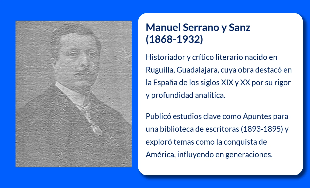 Manuel Serrano y Sanz (1868-1932). El legado de un historiador y crítico literario español