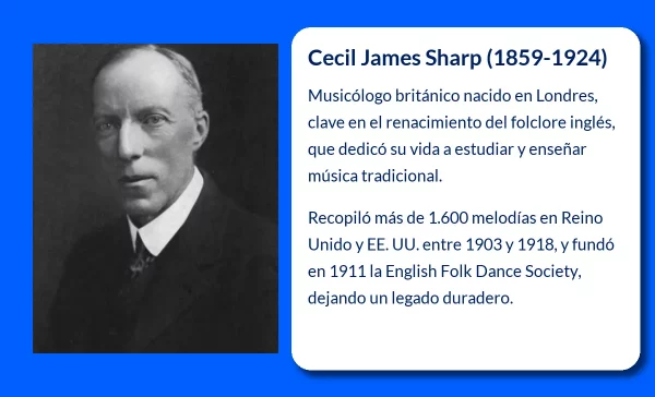 Cecil James Sharp. El pionero del renacimiento folclórico inglés