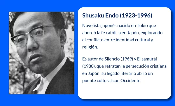 Shusaku Endo. El escritor japonés que exploró los dilemas de la fe y la persecución