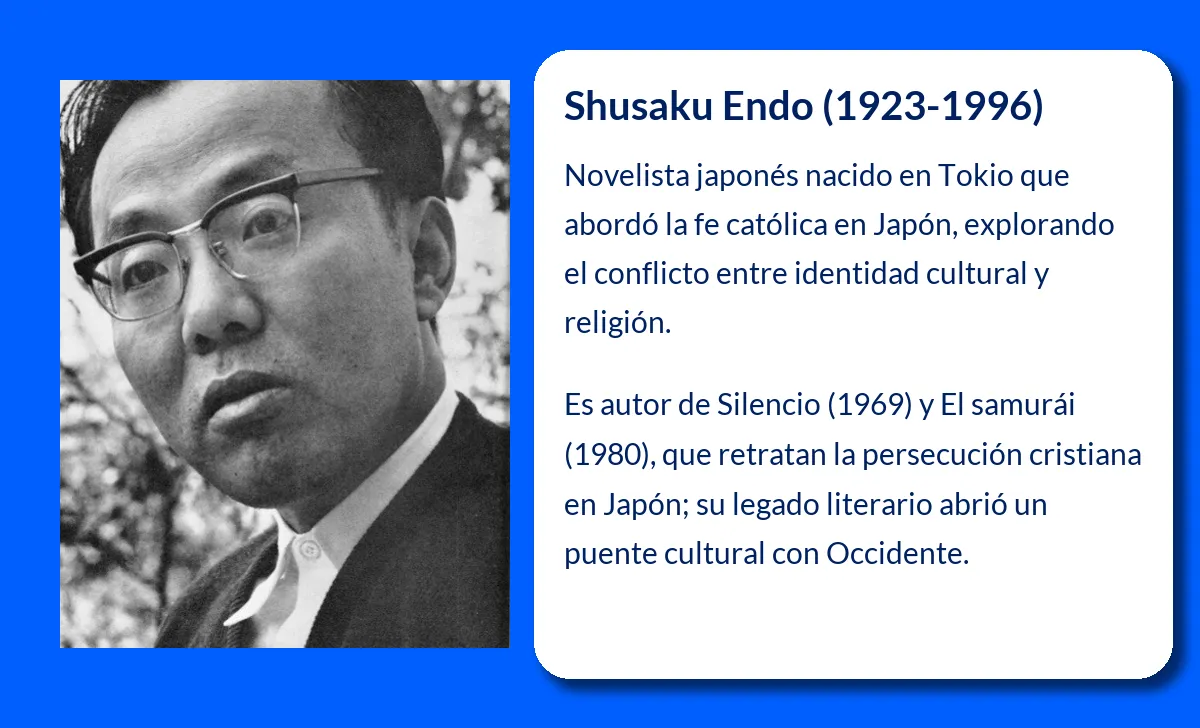 Shusaku Endo. El escritor japonés que exploró los dilemas de la fe y la persecución