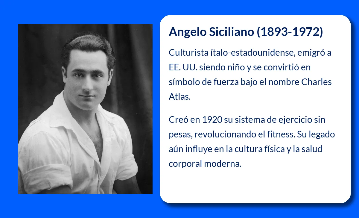 Angelo Siciliano. El hombre que inspiró a generaciones: de inmigrante italiano a icono del culturismo