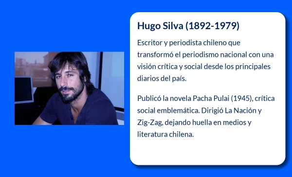 Hugo Silva. El escritor y periodista chileno que dejó huella en el periodismo nacional