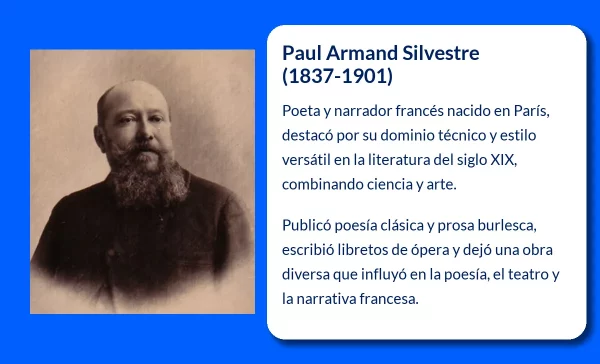 Paul Armand Silvestre. El poeta que fusionó clasicismo y audacia en la literatura francesa