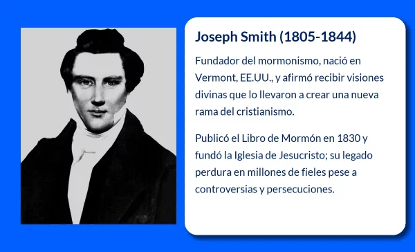 Joseph Smith. El fundador del mormonismo y su legado religioso