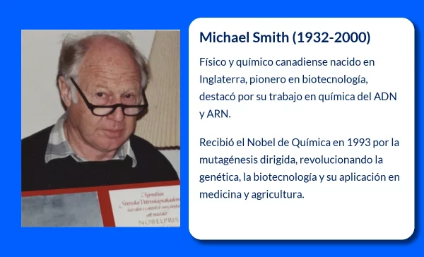 Michael Smith. El físico canadiense que revolucionó la química de los ácidos nucleicos