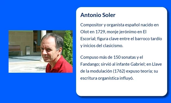Antonio Soler. El legado musical de un genio español