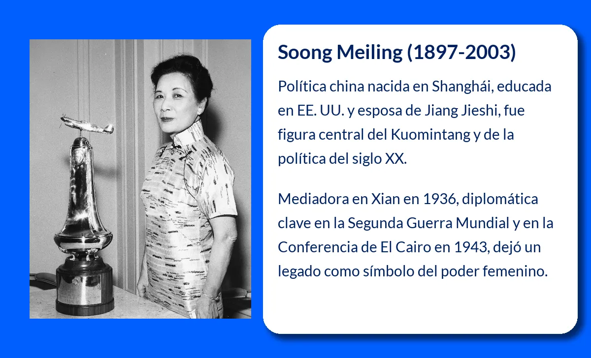 Soong Meiling. La mujer que marcó la historia de Taiwán y China