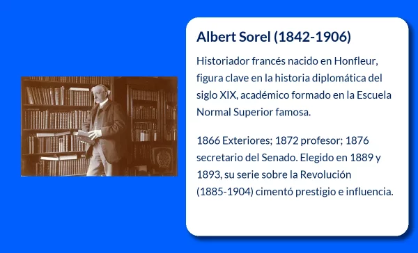 Albert Sorel. El historiador que marcó la historiografía francesa