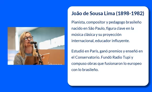 João de Sousa Lima. El pianista brasileño que cautivó al mundo con su música y enseñanza