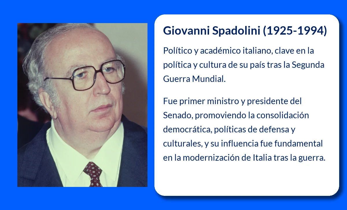 Giovanni Spadolini (1925-1994): El intelectual y político que transformó Italia