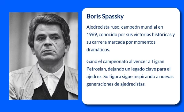 Boris Spassky (1937-VVVV): El legado del gran ajedrecista ruso